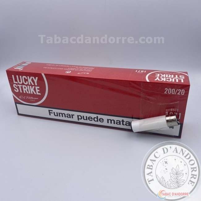 Lucky Strike Red Patterson